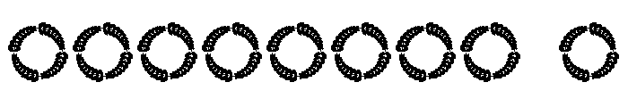 Barlena Monogram Font OTHER CHARS