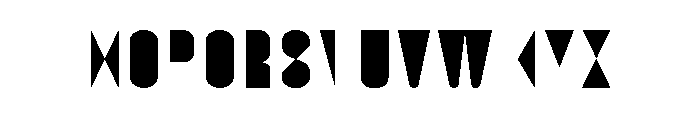 Barleto Sans Double-Stroke Font UPPERCASE