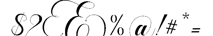 Barlimena Regular Font OTHER CHARS