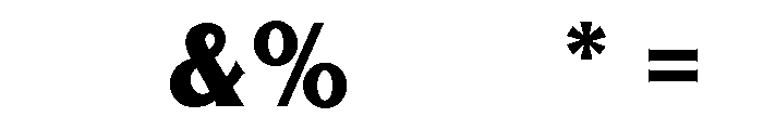 Barllow Regular Font OTHER CHARS