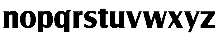 Barllow Regular Font LOWERCASE
