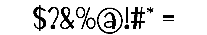 Barnie Cakes Font OTHER CHARS