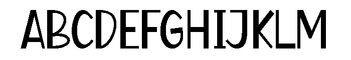 Barnie Cakes Font UPPERCASE