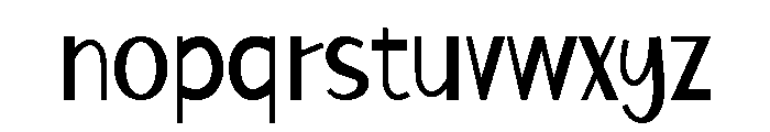 Barnie Cakes Font LOWERCASE