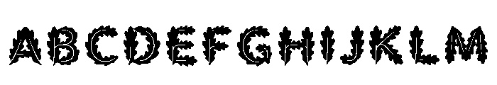 Barny Regular Font UPPERCASE