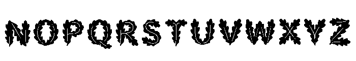 Barny Regular Font UPPERCASE