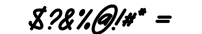 Baroctober Font OTHER CHARS