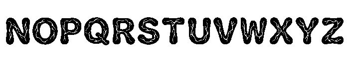 Baron Regular Font LOWERCASE