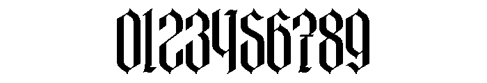 Baronial-Regular Font OTHER CHARS