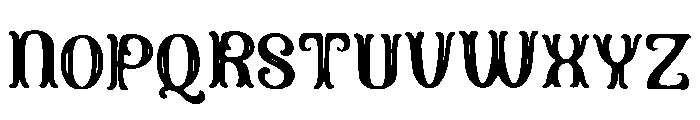 Baroque_Display Font LOWERCASE
