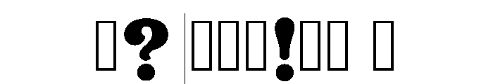 Baroque Regular Font OTHER CHARS