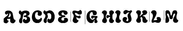Baroque Regular Font UPPERCASE