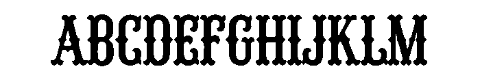 Baroqueon Font UPPERCASE
