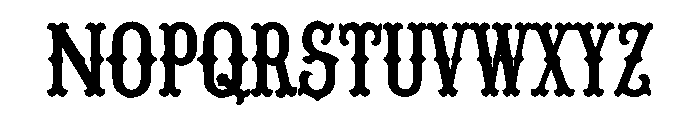 Baroqueon Font UPPERCASE