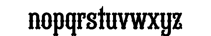 Baroqueon Font LOWERCASE