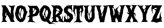 Barracus Font UPPERCASE
