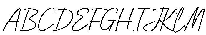 Barrow Waylow Font UPPERCASE