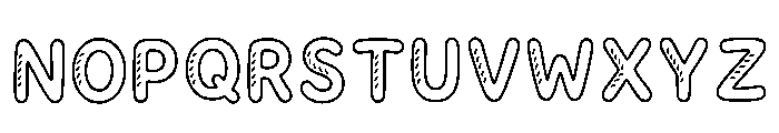 Barry Regular Font UPPERCASE