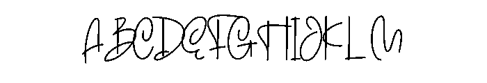 Barthia Citylights Font UPPERCASE