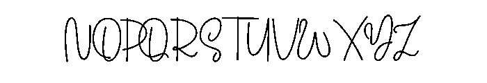 Barthia Citylights Font UPPERCASE