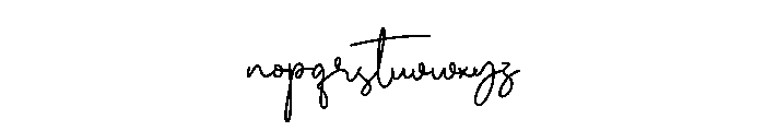 Barthia Citylights Font LOWERCASE