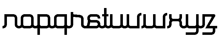 Bartonis Four Regular Font LOWERCASE