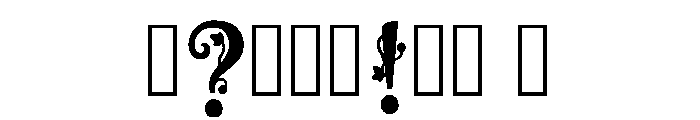 Basalt_columnar Regular Font OTHER CHARS