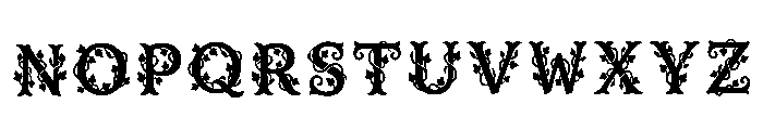 Basalt_columnar Regular Font UPPERCASE