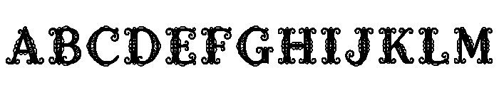Base Regular Font UPPERCASE