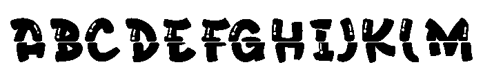 Base Water Font UPPERCASE