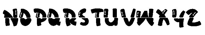 Base Water Font UPPERCASE