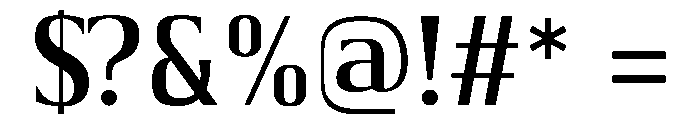 BaseForm Font OTHER CHARS