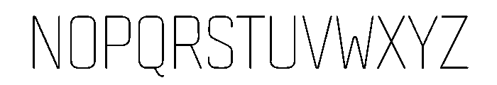 BaseMark Font UPPERCASE