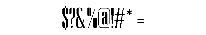 BaseScale Font OTHER CHARS