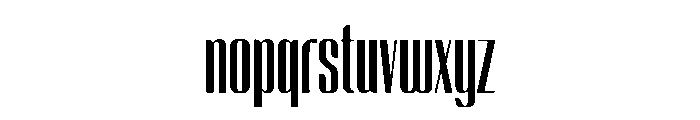 BaseScale Font LOWERCASE