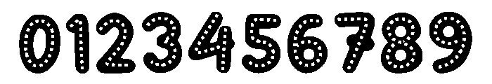 Baseball Cartoon Regular Font OTHER CHARS