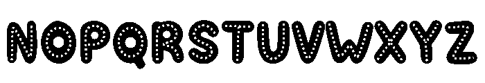 Baseball Cartoon Regular Font LOWERCASE