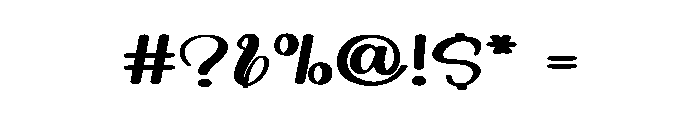 Baseball Classic Font OTHER CHARS