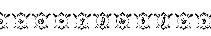 Baseball Crown FONT