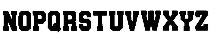 Baseball Custom Regular Font LOWERCASE