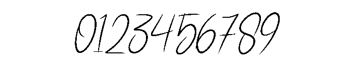 Baseball Handwriting Italic Font OTHER CHARS