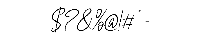 Baseball Handwriting Italic Font OTHER CHARS