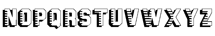 Baseball Outline Regular Font UPPERCASE
