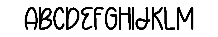 Baseball School Regular Font UPPERCASE
