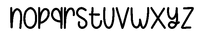 Baseball School Regular Font LOWERCASE
