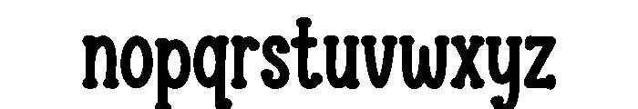 Baseball Spirit Font LOWERCASE