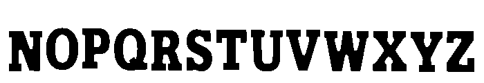 Baseball Team Regular Font UPPERCASE