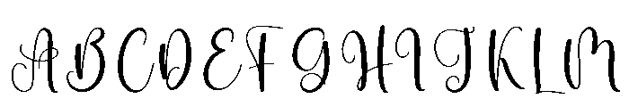 Baseball Together Font UPPERCASE