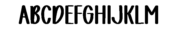 Baseball University Font UPPERCASE