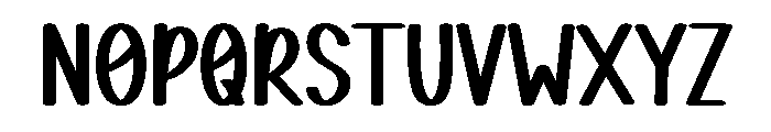 Baseball University Font UPPERCASE